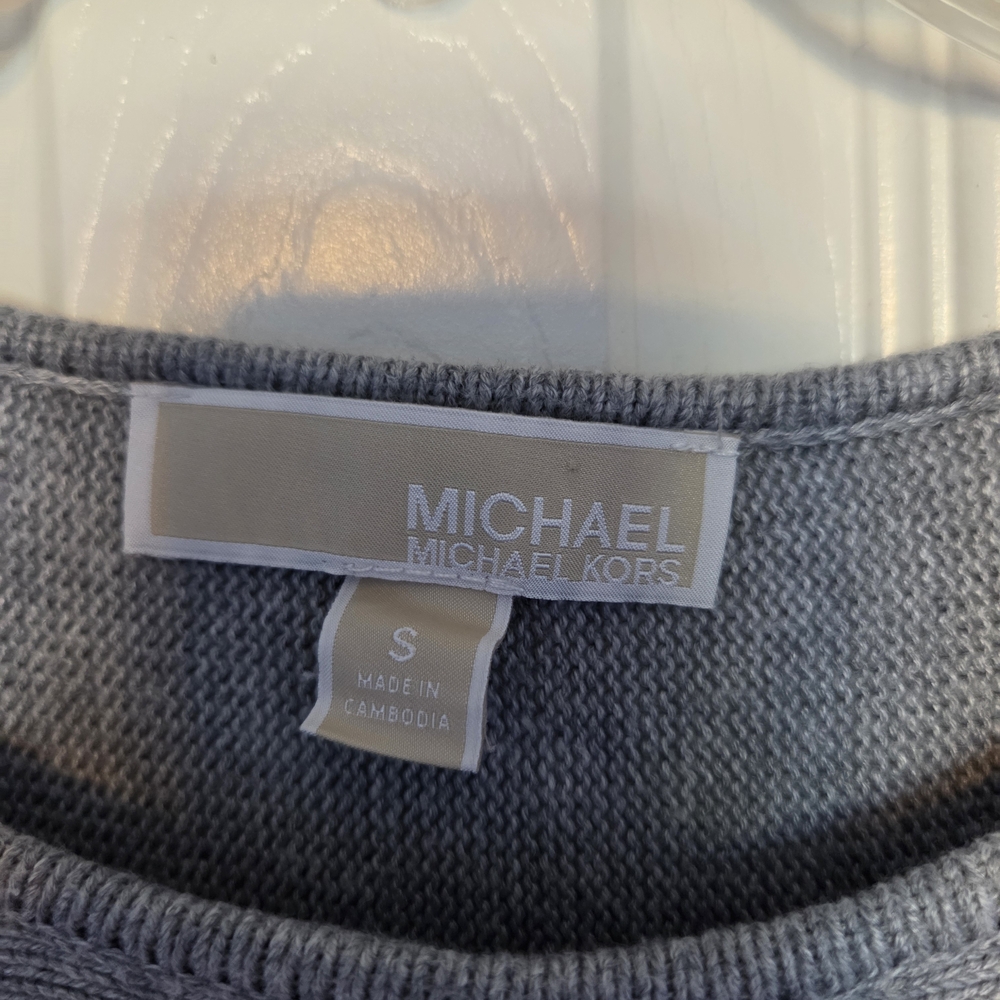 Michael Kors Gray Knit Sweater - Picture 2 of 5